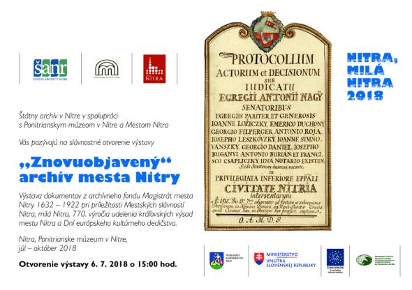 Znovuobjavený archív mesta Nitry - pozvánka.jpg Znovuobjavený archív mesta Nitry - pozvánka.jpg