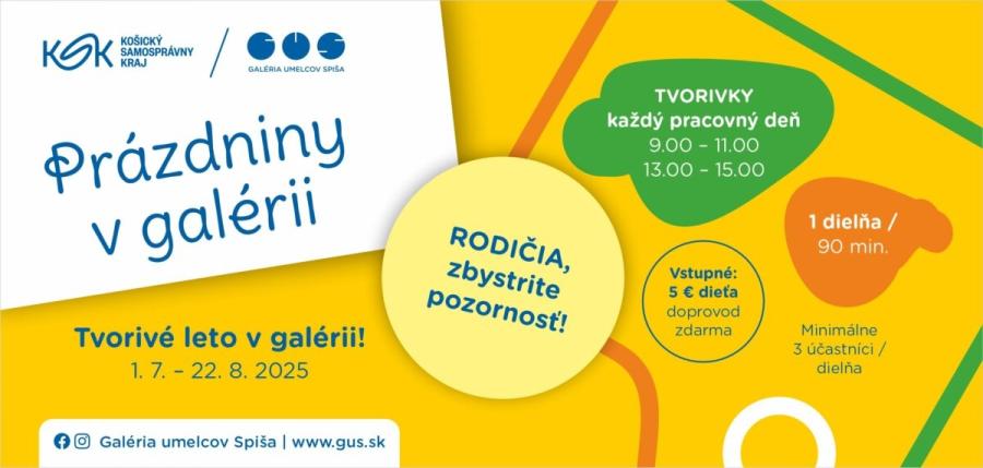 Prázdniny v galérii - tvorivé dielne.jpg Prázdniny v galérii - tvorivé dielne.jpg
