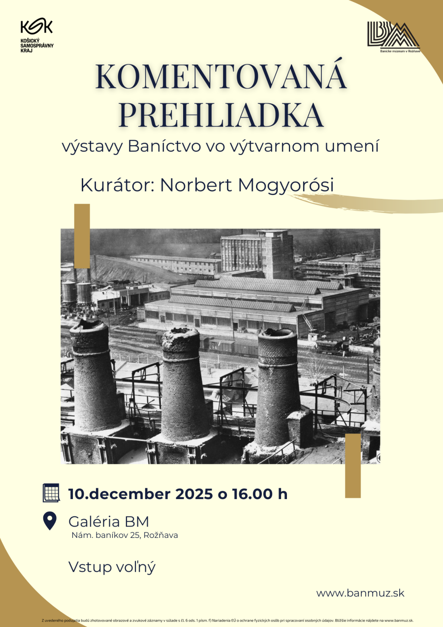 Baníctvo vo výtvarnom umení - komentovaná prehliadka Fotogaléria