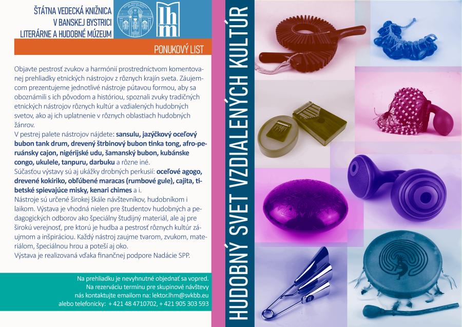 Hudobný svet vzdialených kultúr (stála výstava)