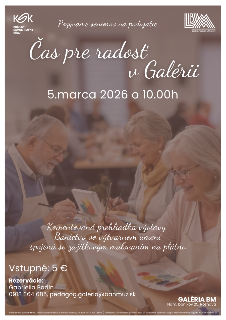 Plagát - Čas pre radosť v Galérii.png